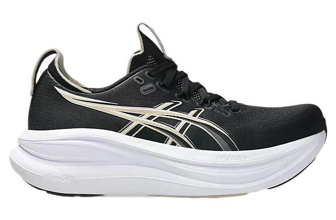 Asics Gel-Nimbus 28 WMNS Black / Feather Grey