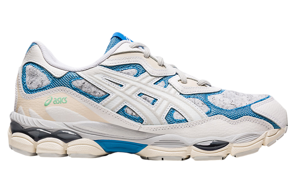 Asics Gel-Nyc White / Dolphin Blue - Jan 2024 - 1203A281-100