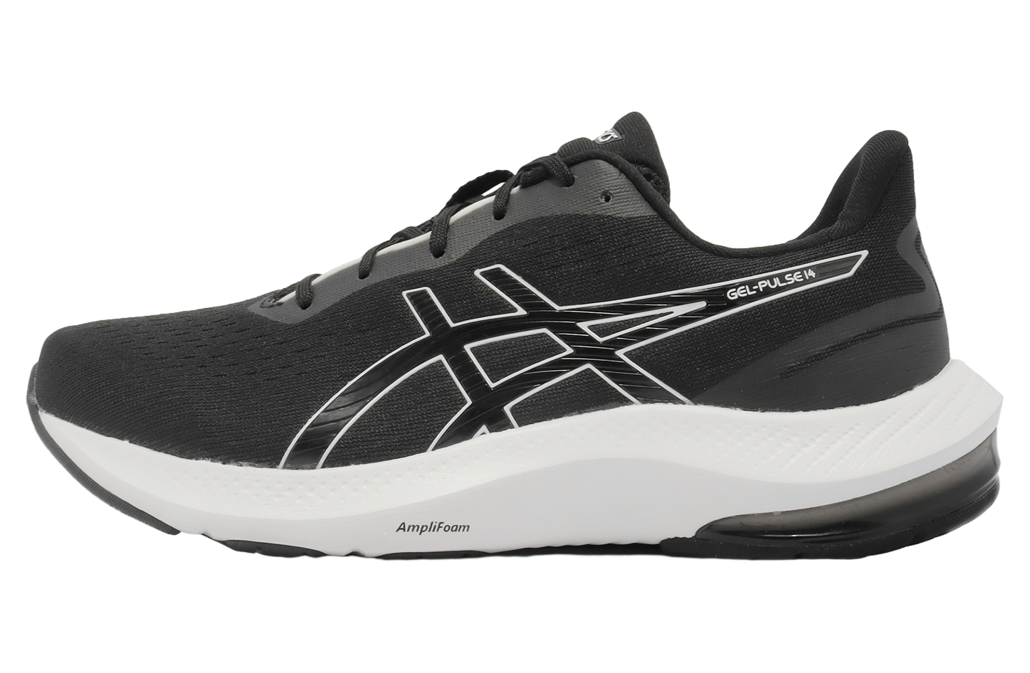 Asics GEL-Pulse 14 2E Wide Black / White