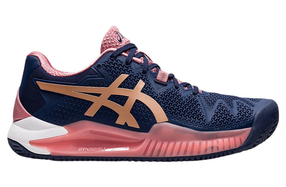 Asics Gel-Resolution 8 Clay WMNS Peacoat / Rose Gold