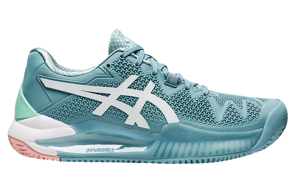 Asics Gel-Resolution 8 Clay WMNS Smoke Blue / White