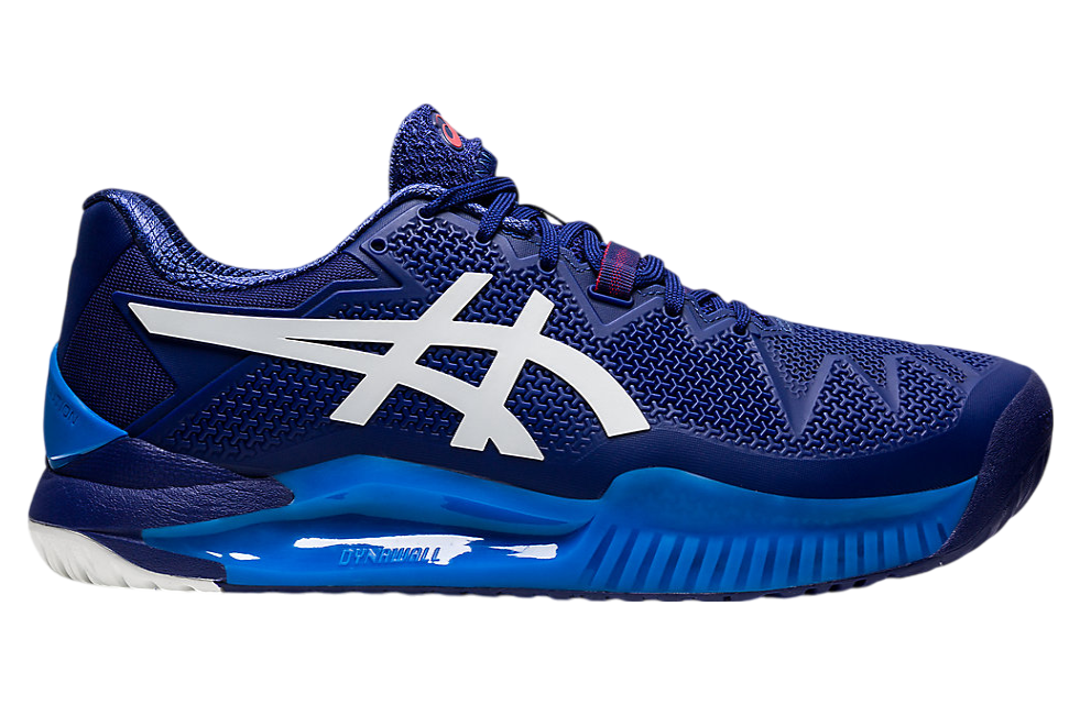 Asics Gel-Resolution 8 Wide Dive Blue / White