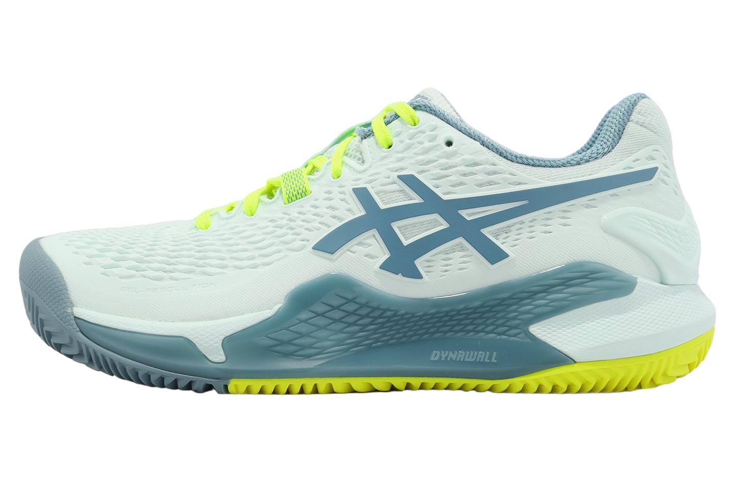 Asics GEL-Resolution 9 CLAY WMNS Soothing Sea / Gris Blue