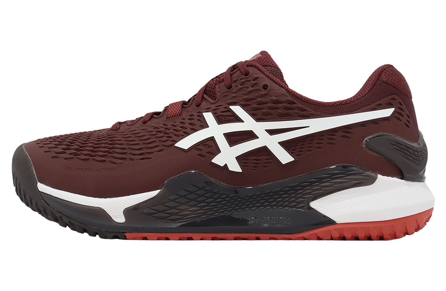 Asics GEL-Resolution 9 OC 2E Wide Antique Red / White - Sep