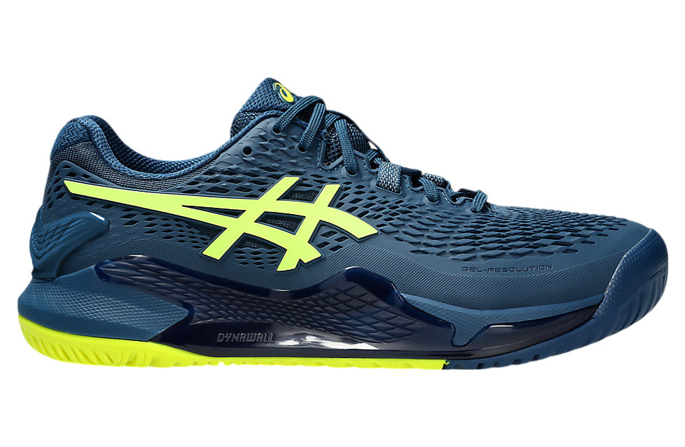 Asics Gel-Resolution 9 Wide Mako Blue / Safety Yellow