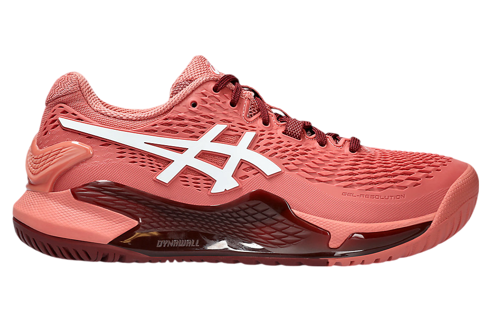 Asics Gel-Resolution 9 WMNS Light Garnet / White