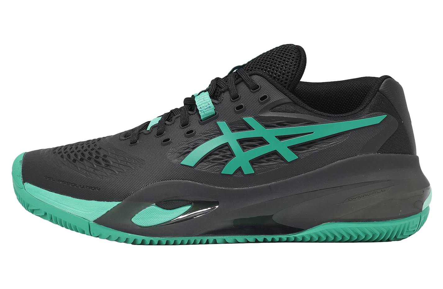 Asics Gel-Resolution X Clay Black / Aurora Green