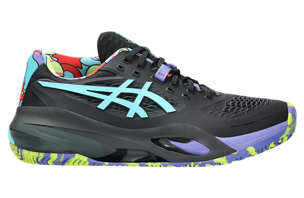 Asics Gel-Resolution X Padel L.e. Black / Energy Aqua