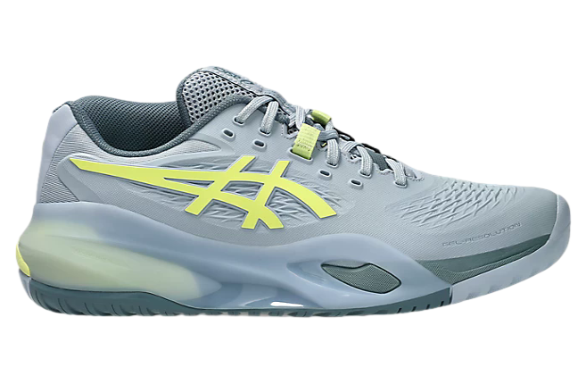 Asics Gel-Resolution X Wide Grey Blue / Pistachio