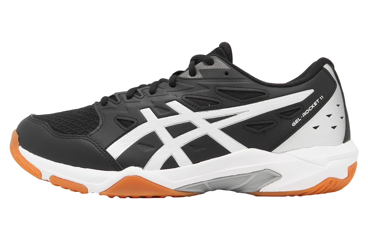 Asics GEL-Rocket 11 2E Wide Black / Pure Silver