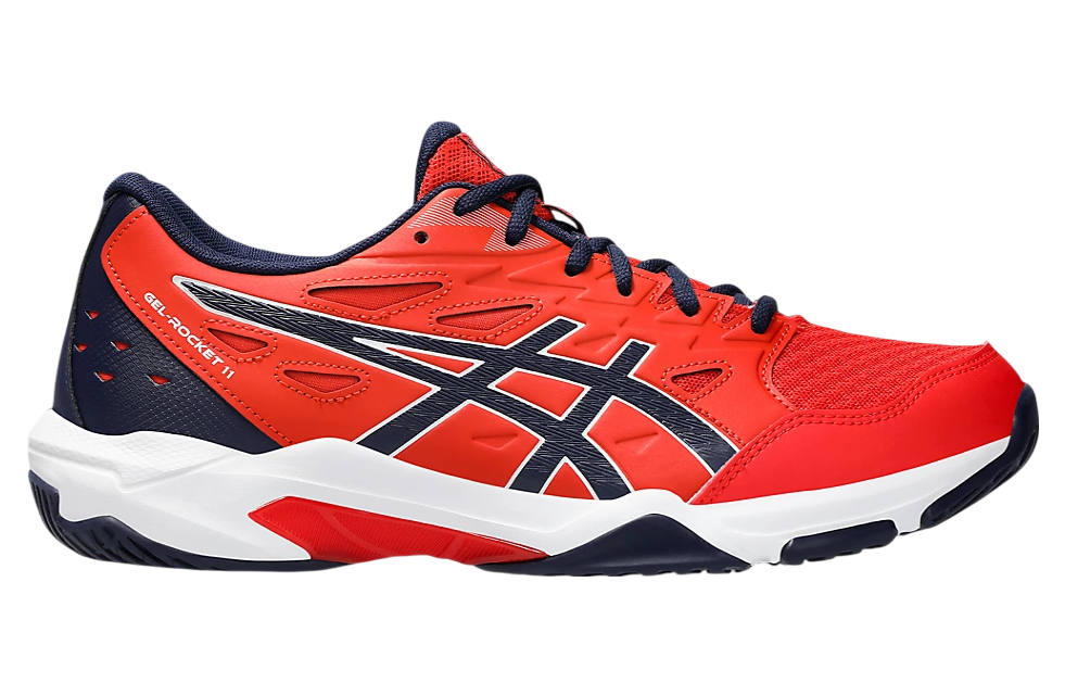 Asics Gel-Rocket 11 Fiery Red / Peacoat