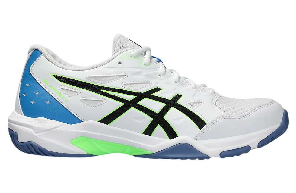 Asics Gel-Rocket 11 White / Lime Burst