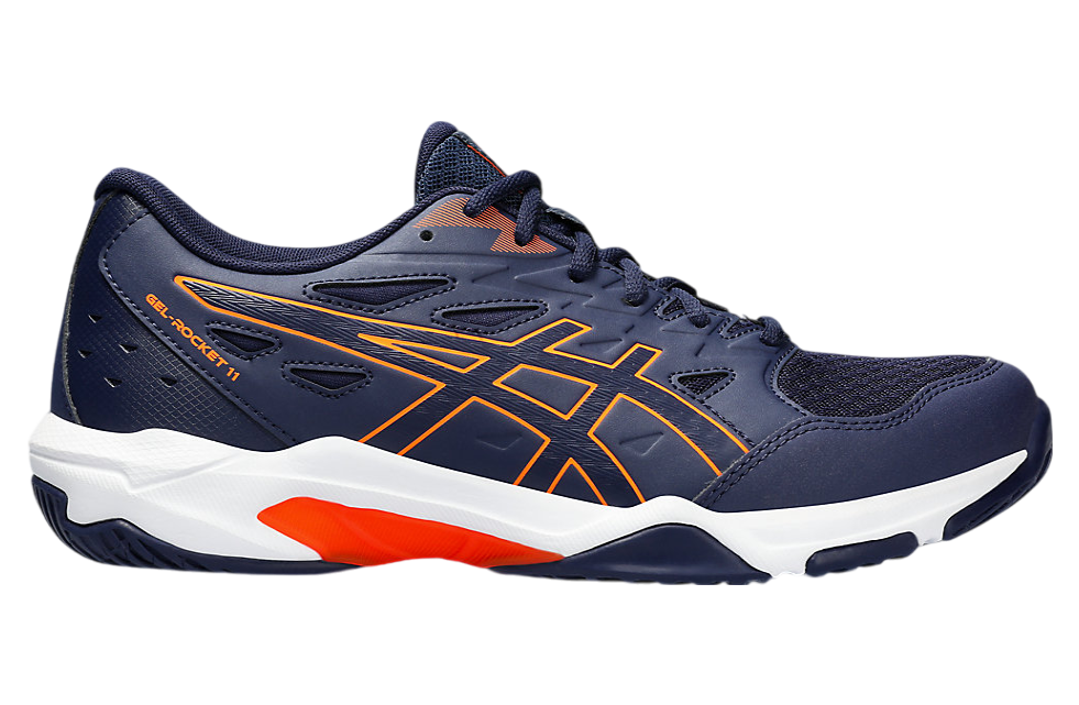 Asics Gel-Rocket 11 Wide Peacoat / Shocking Orange