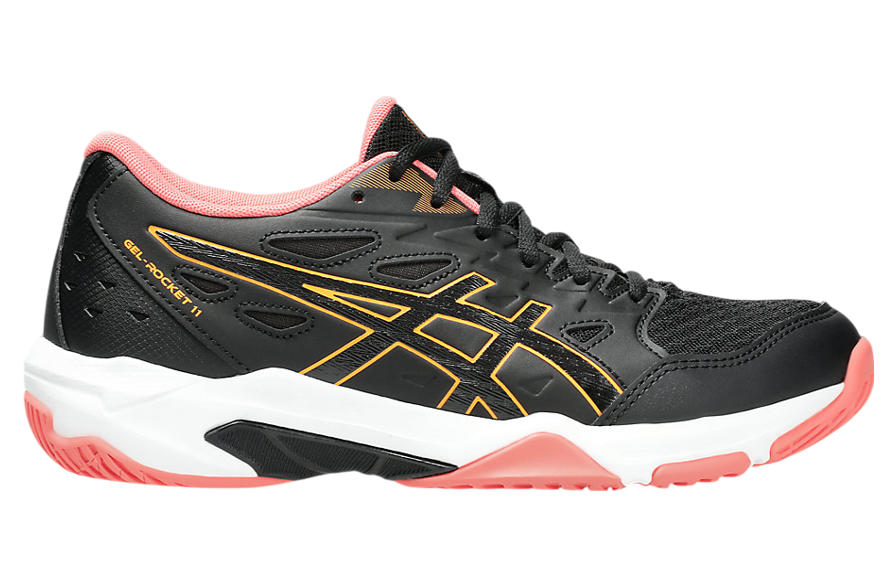 Asics Gel-Rocket 11 WMNS Black / Orange Pop