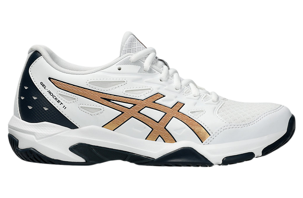 Asics Gel-Rocket 11 WMNS White / Pure Gold