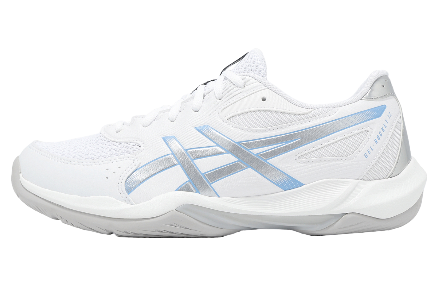 Asics GEL-Rocket 12 White / Cloud Grey