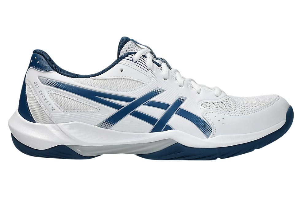 Asics Gel-Rocket 12 White / Mako Blue