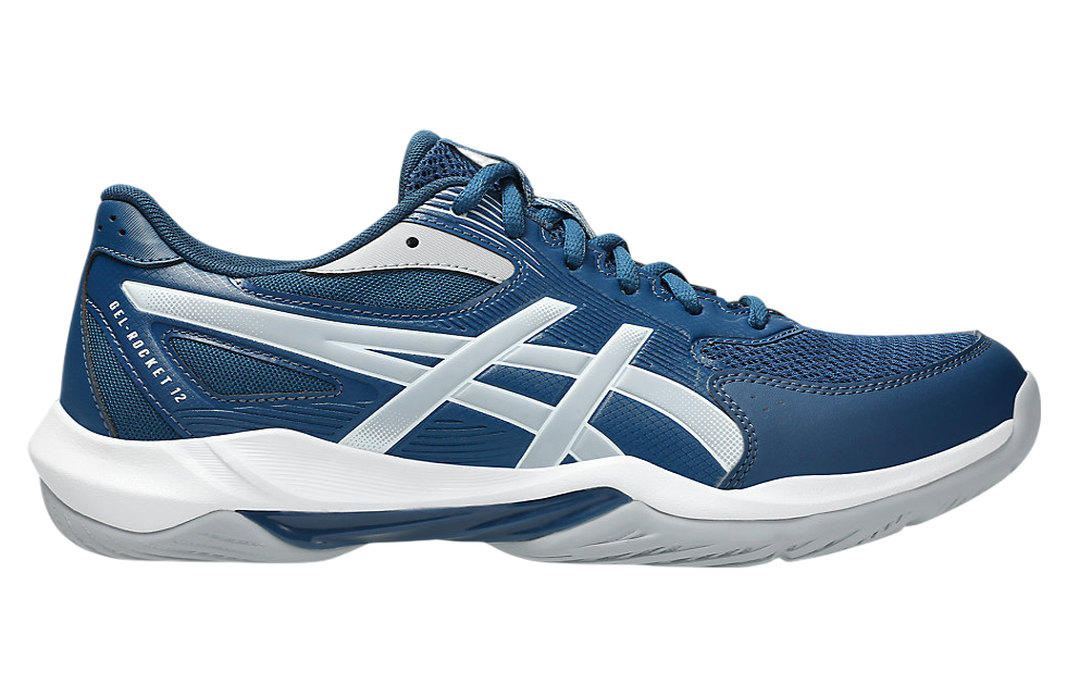 Asics Gel-Rocket 12 Wide Mako Blue / Piedmont Grey
