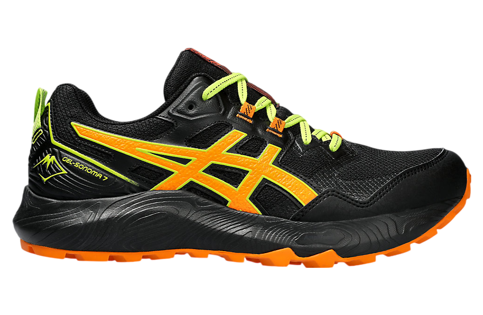 Asics Gel-Sonoma 7 Black / Bright Orange