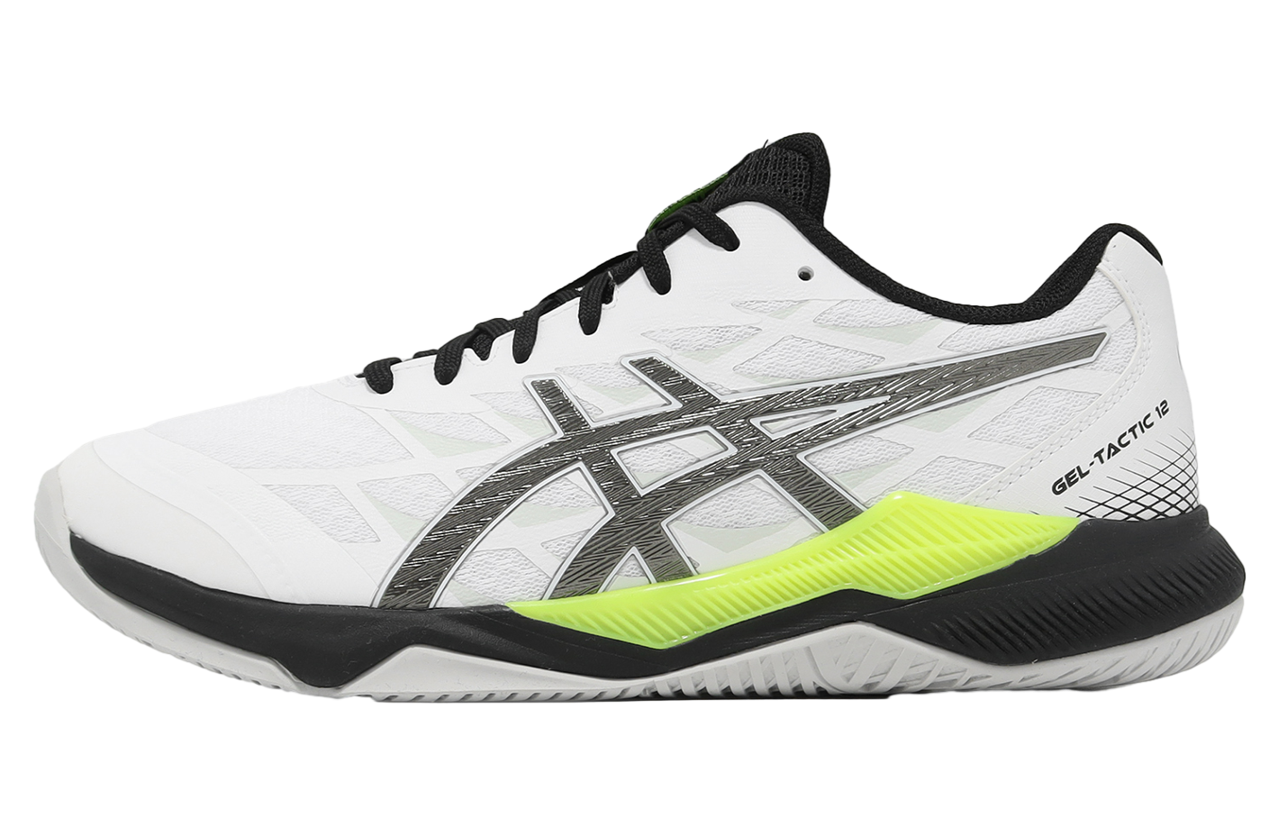 Asics GEL-Tactic 12 2E Wide White / Gunmetal