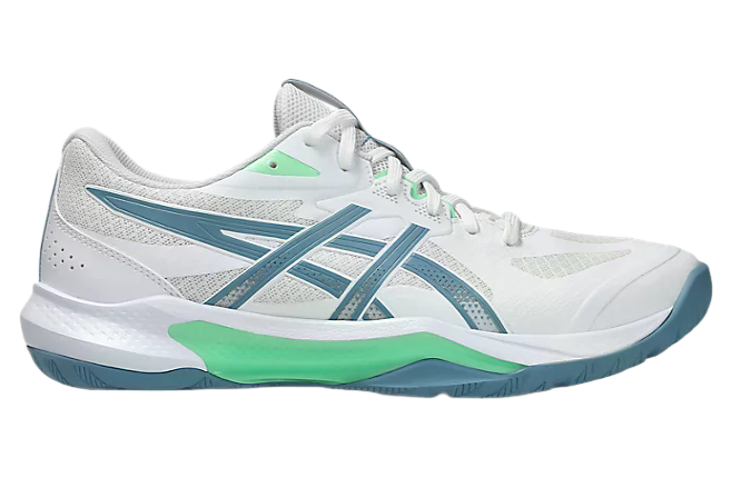 Asics Gel-Tactic 13 White / Saba Blue
