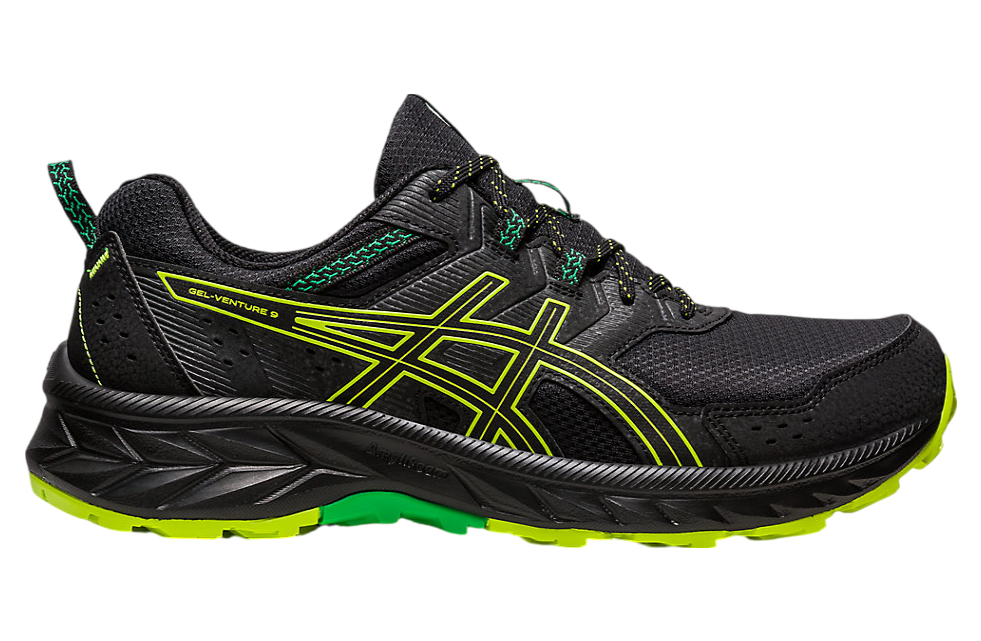 Asics Gel-Venture 9 Black / Lime Zest