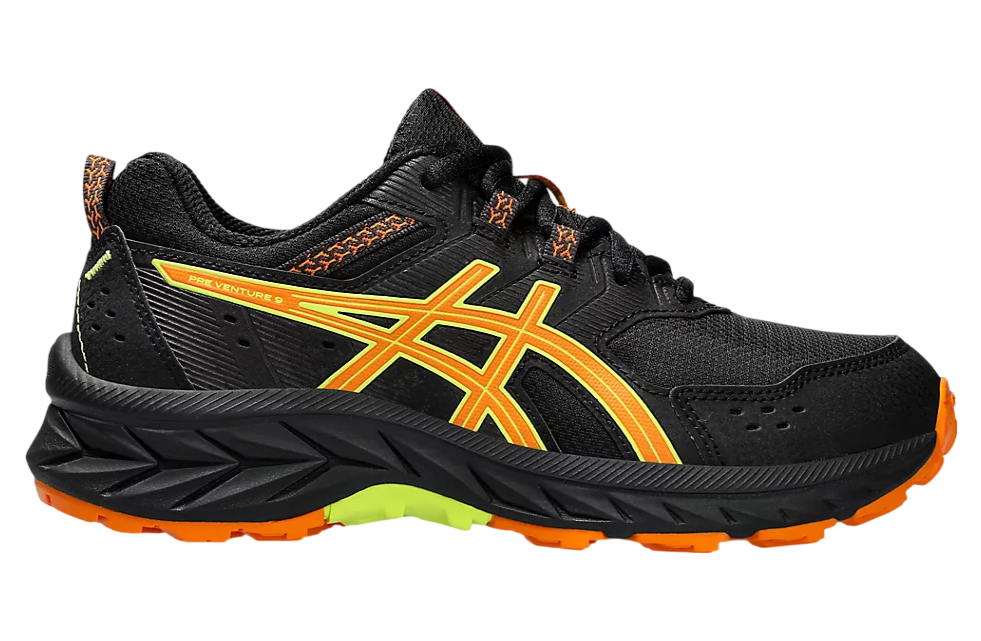 Asics Gel-Venture 9 GS Black / Bright Orange