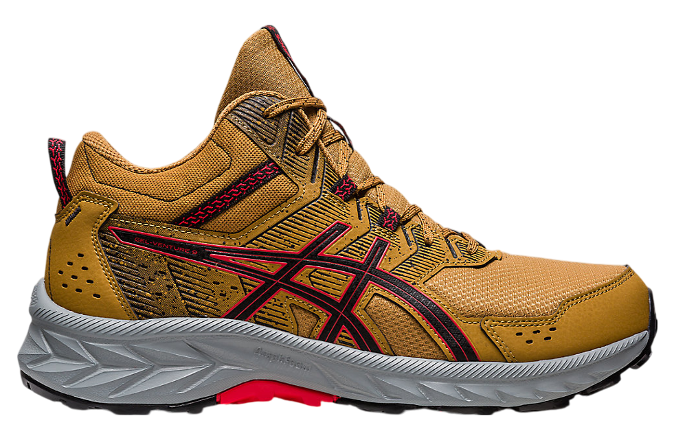 Asics Gel-Venture 9 MT Tan Presidio / Electric Red