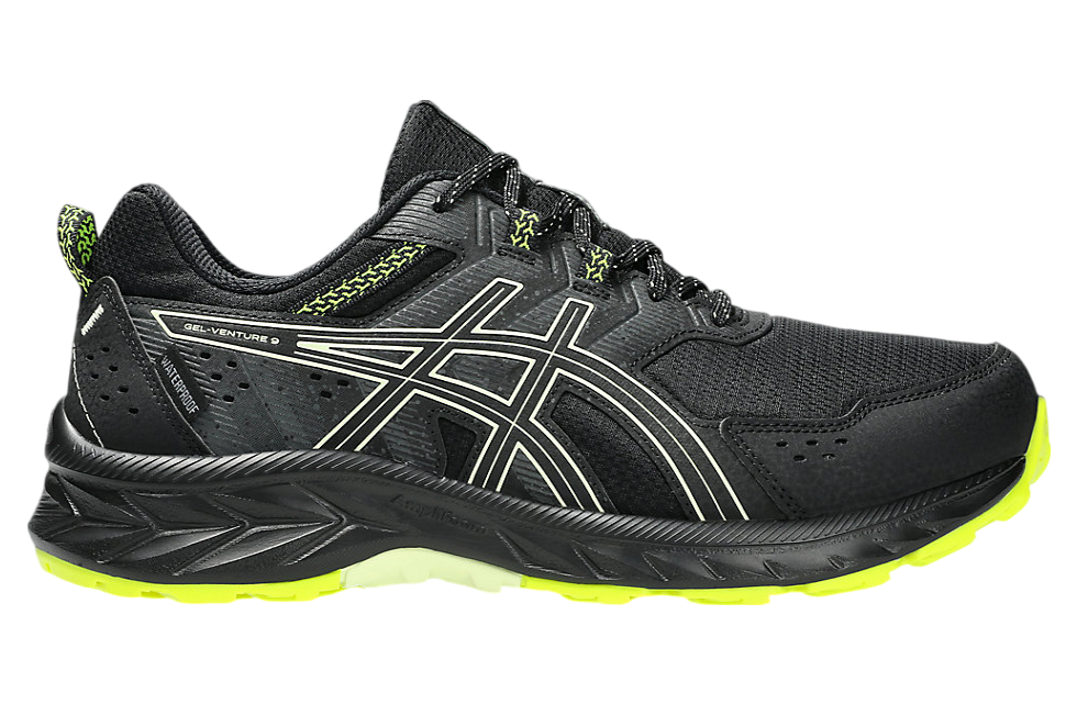 Asics Gel-Venture 9 Waterproof Black / Cool Matcha