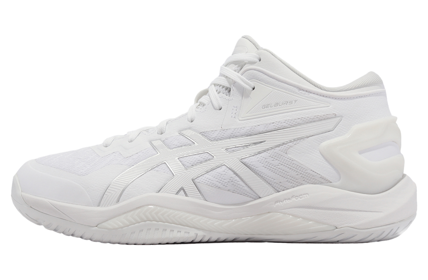 アシックス　B1A277 Asics GELBURST 27 4E Extra Wide White / Pure Silver - Apr
