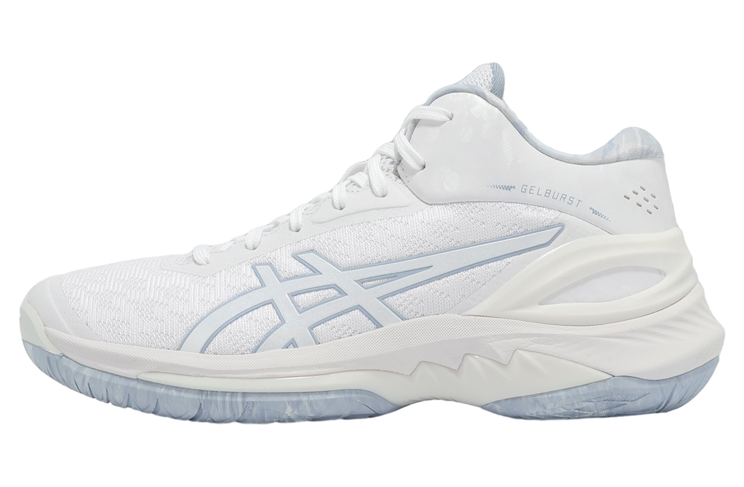 アシックス　asics GELBURST 28 2E 25cm ASICS Basketball Shoes GELBURST 28 White Silver 1063A081