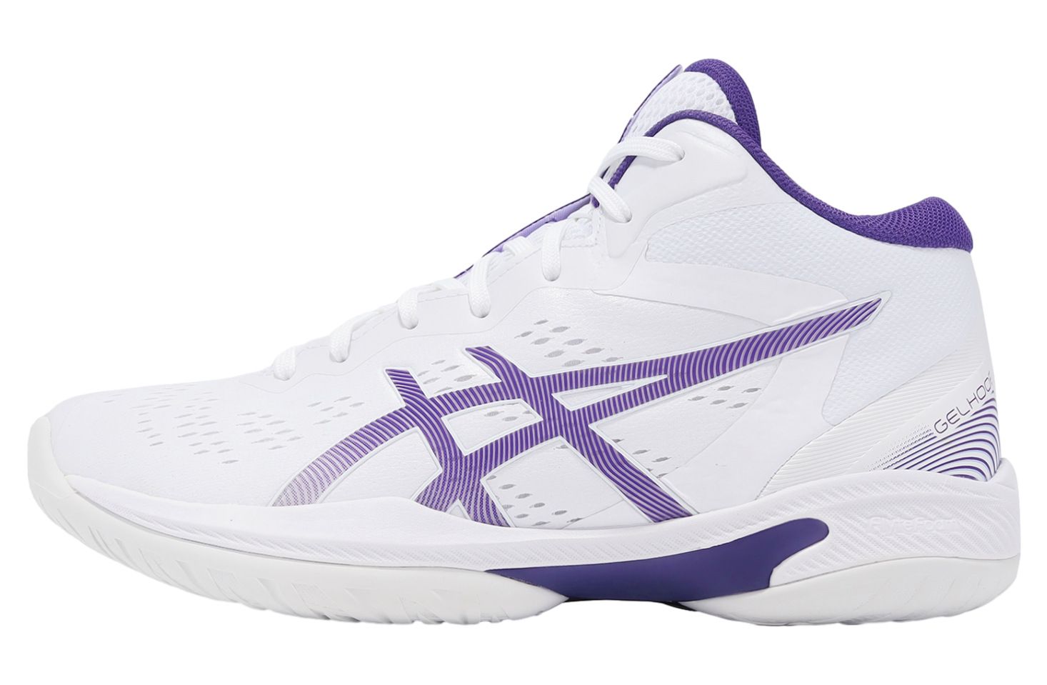 ASICS GELHOOPV16 ホワイト/パープル ASICS アシックス GELHOOP V16【STANDARD】 （ホワイト