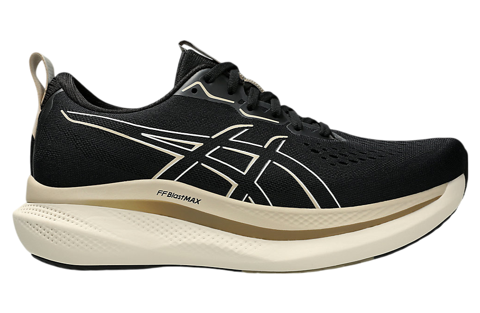 Asics Glideride Max Black / Oatmeal