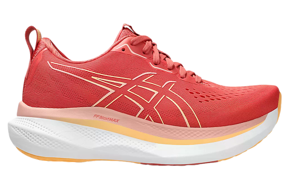 Asics Glideride Max Wide Dark Pink Clay / Orange Glow
