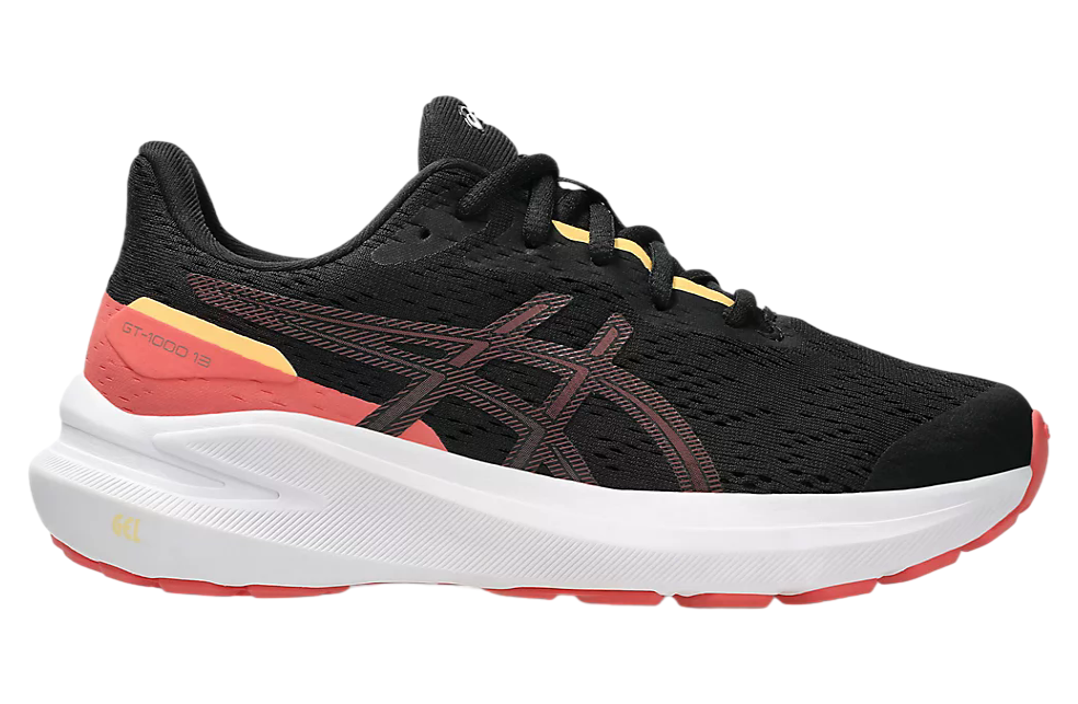 Asics GT-1000 13 GS Black / Rubble Red