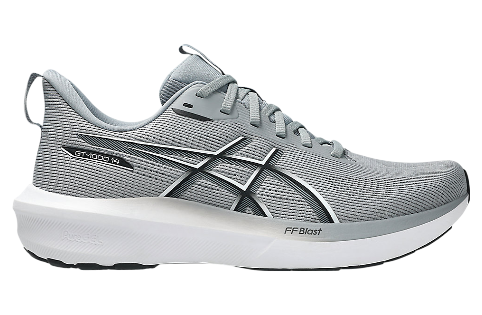 Asics GT-1000 14 Extra Wide Gravel / White