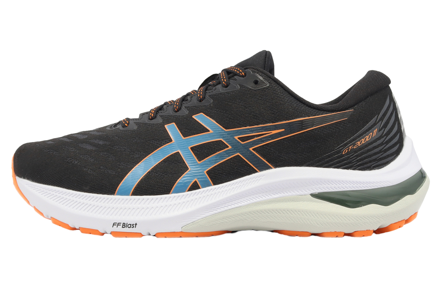 Asics GT-2000 11 2E Wide Black / Sun Peach