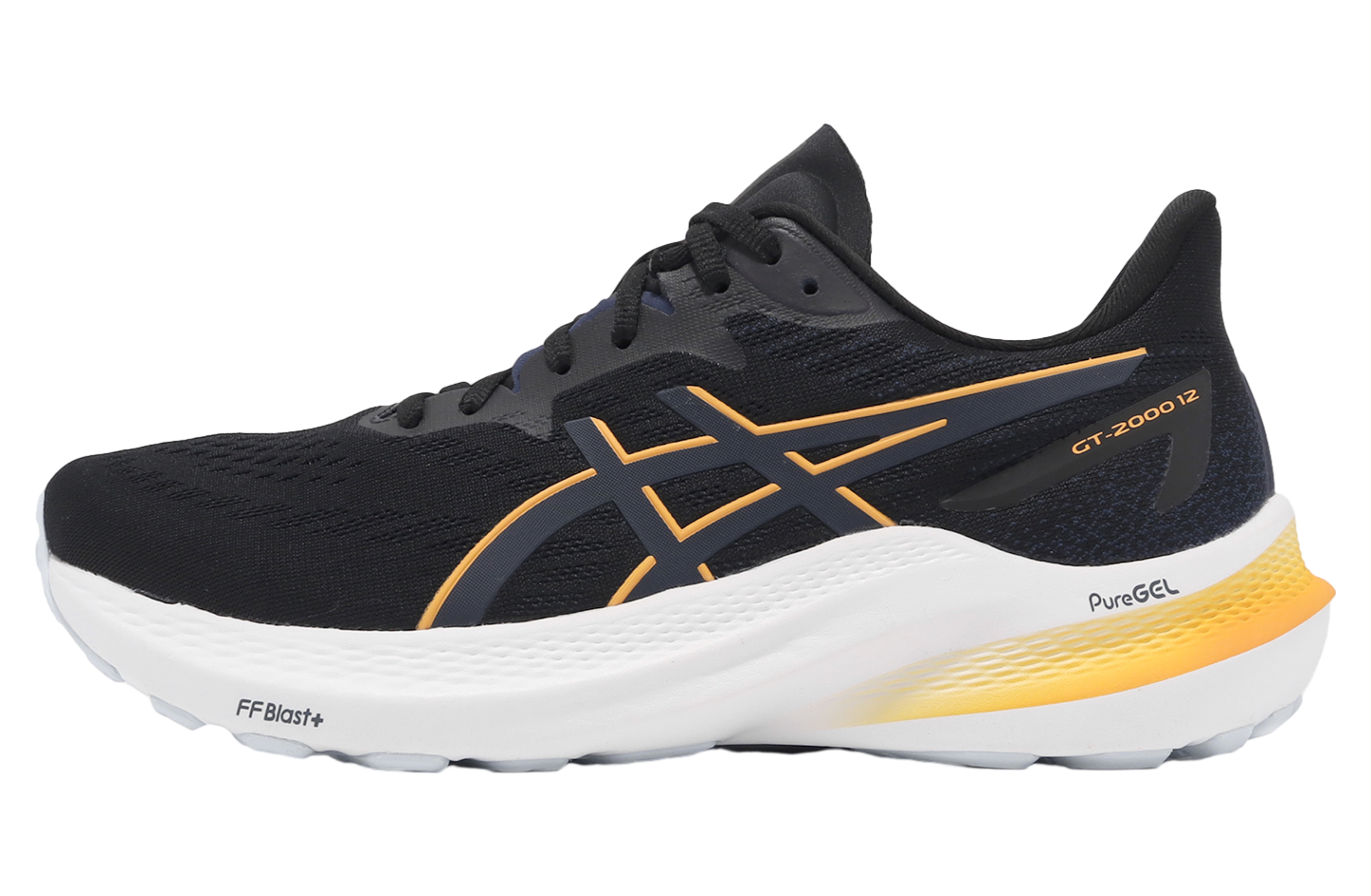 Asics GT-2000 12 Black / Fellow Yellow