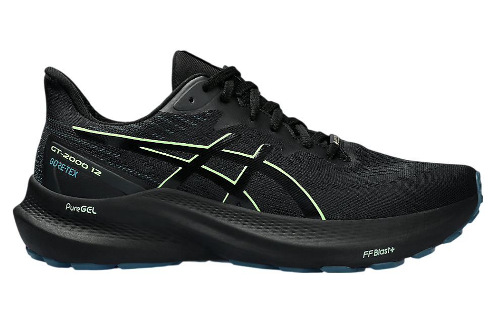 Asics GT-2000 12 Gtx Black / Illuminate Green