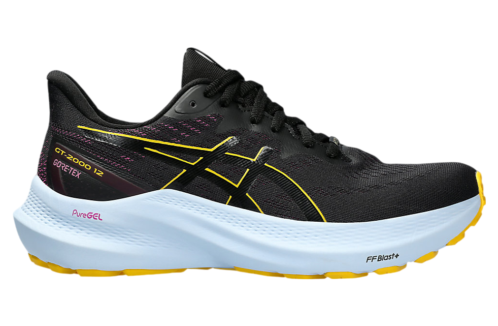 Asics GT-2000 12 Gtx WMNS Black / Saffron