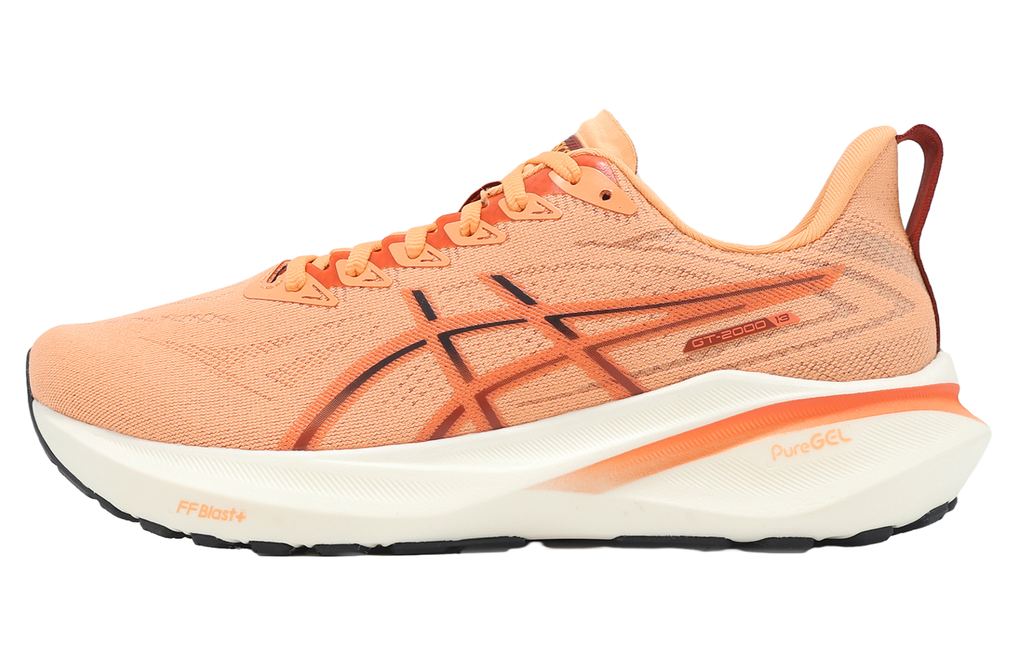 Asics GT-2000 13 2E Wide Faded Orange / Desert Red