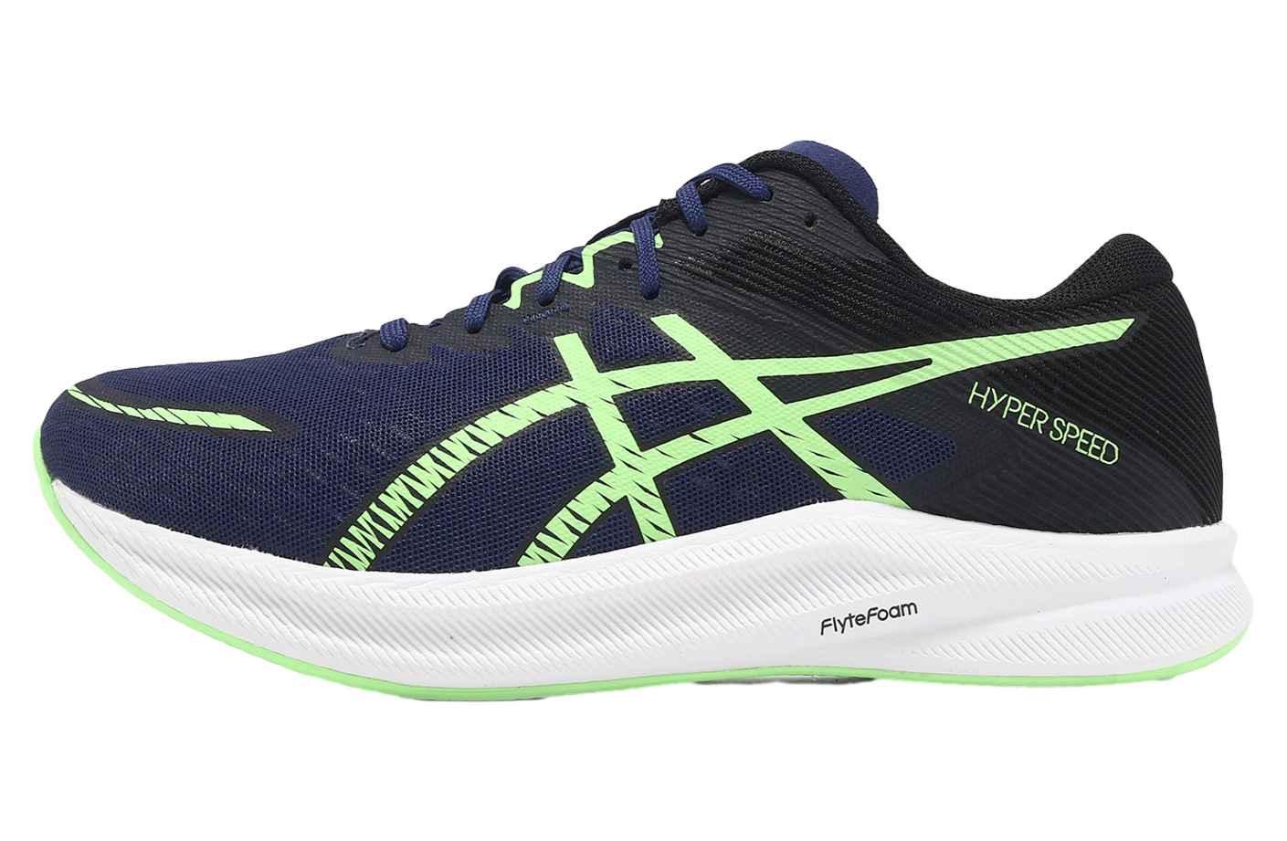 1080 Asics Hyper Speed 3 2E Wide Blue Expanse / Illminate Green