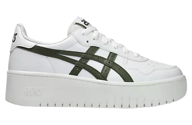 Asics Japan S PF White / Olive Canvas