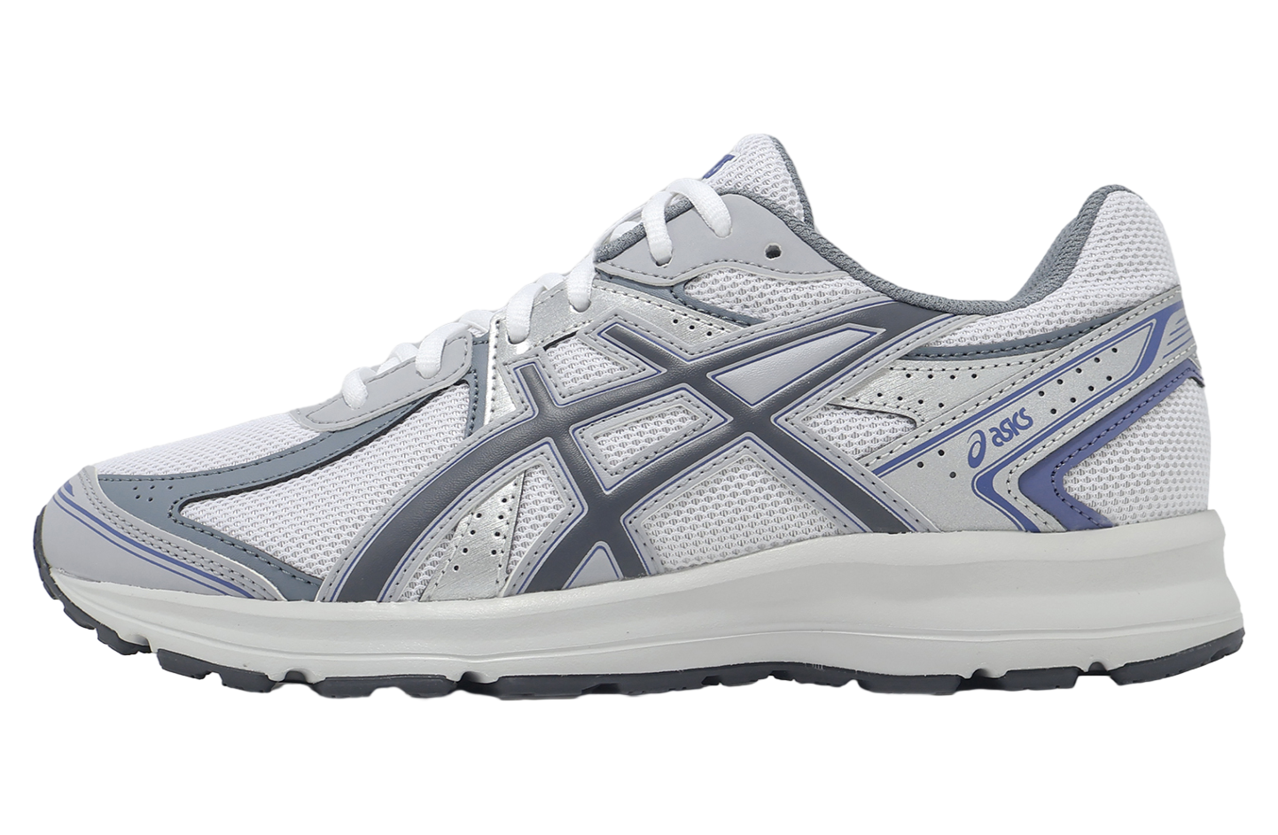 国内配送 asics JOG 100S WHITE/CARRIER GREY Asics JOG 100S White / Carrier Grey - Dec 2024 - 1203A684100