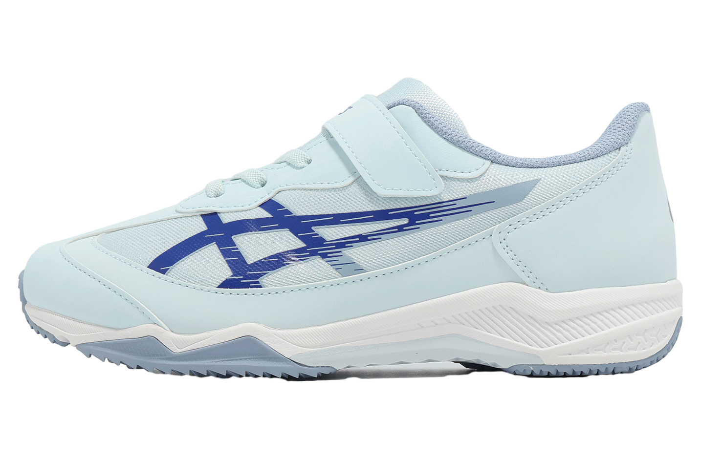 Asics Lazerbeam SJ-MG Wide GS Light Grey / Blue