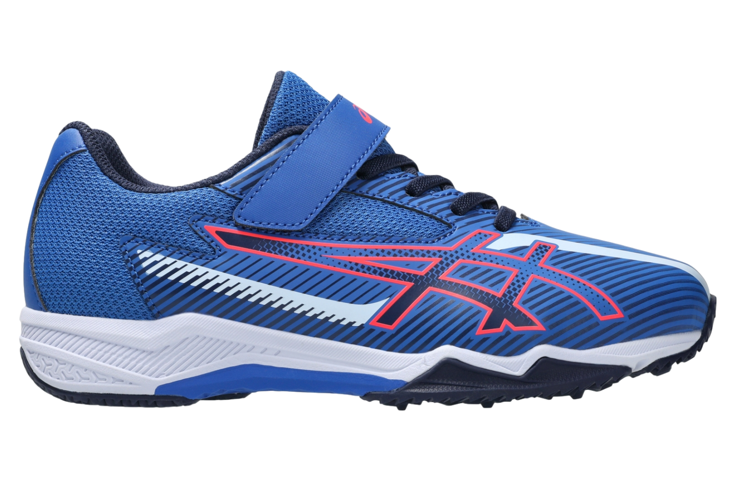 Asics Lazerbeam SK-MG-B Wide GS Blue / Neon Red