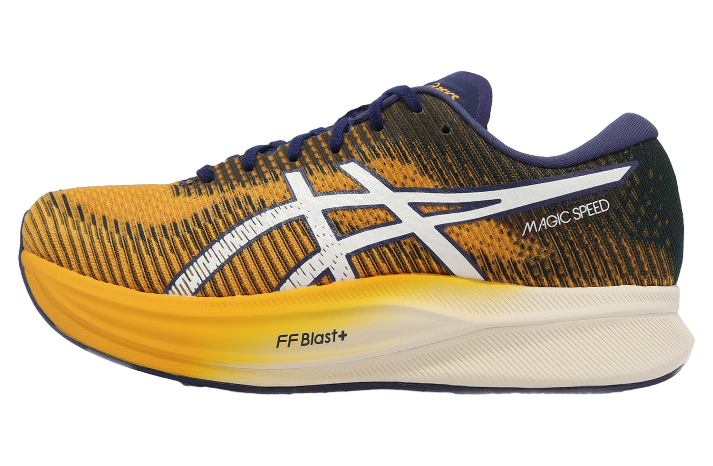 Asics Magic Speed 2 2E Wide Amber / White