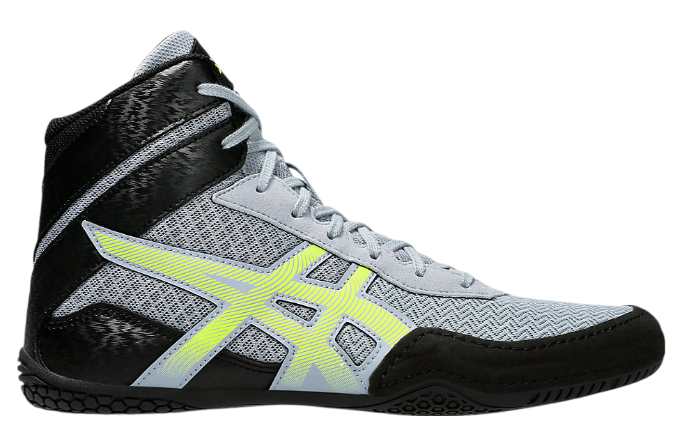 Asics Matcontrol 3 Grey Blue / Safety Yellow