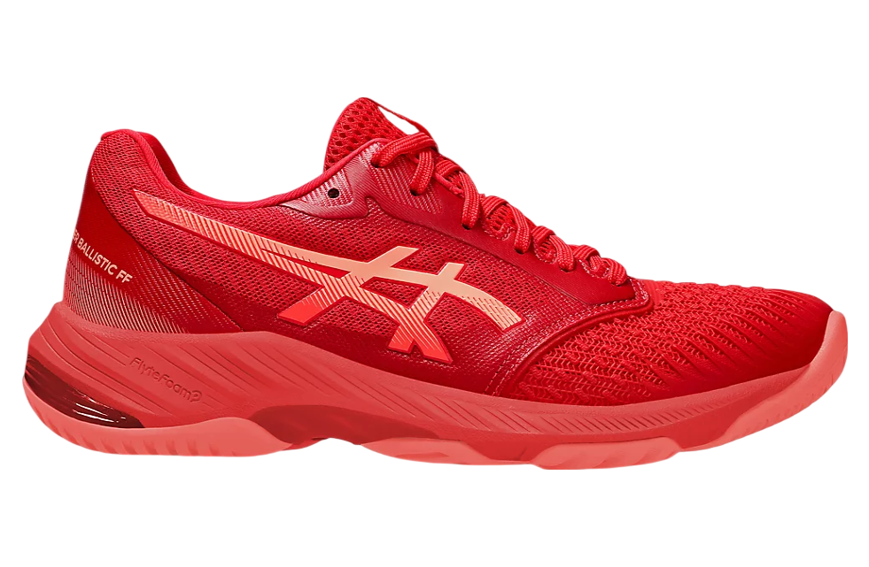 Asics Netburner Ballistic FF 3 Speed Red / Sun Coral - Jan