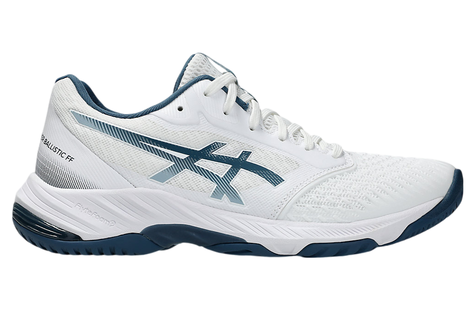 Asics Netburner Ballistic FF 3 White / Vintage Indigo